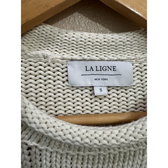 La Ligne Striped Crew Neck Sweater Women's Size S - Picture 7 of 8